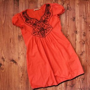 CLOSET CLOSING FRIDAY!! Global Desi Orange Dress
